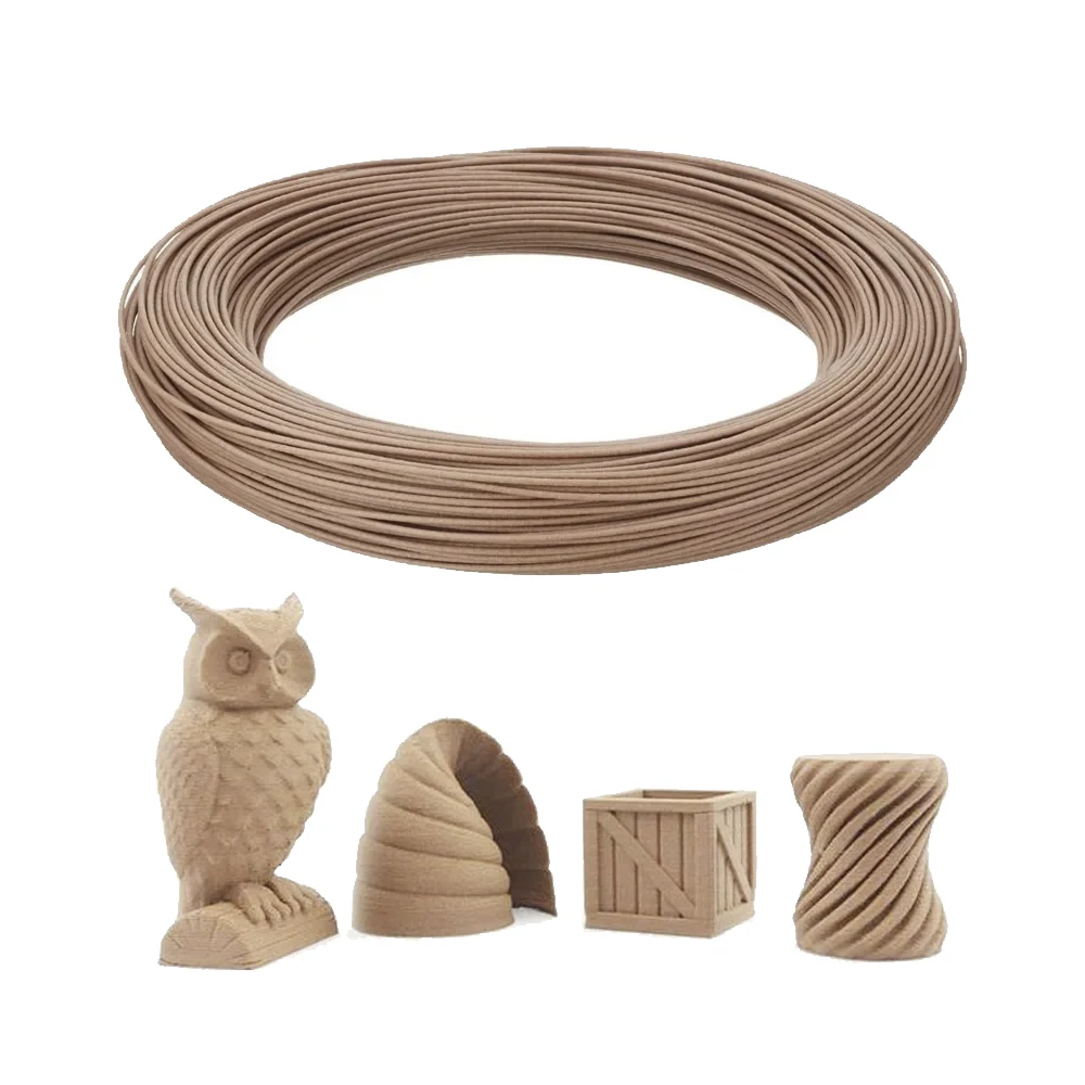 Пластик 3D филамент WOOD Yousu 1.75mm для Печати Anet creality anycubic wanhao flyingbear ender|Материалы