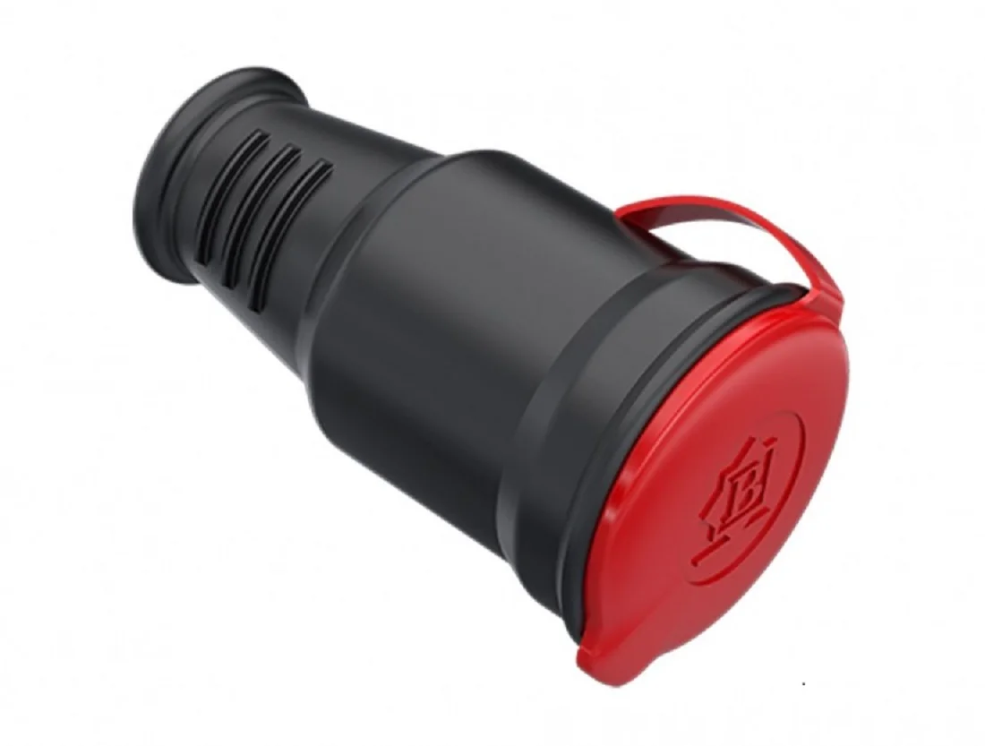 

BEMIS RUBBER FLAT PLUG BLACK 3/25A 380VWaterproof Industrial Plug IP44 3 Pole 4 Pole 5 Pin dustproof socket IP67 Male and Female