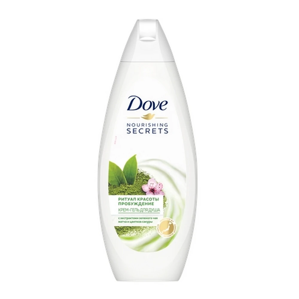 Dove Ритуалы красоты бессульфатный крем-гель для душа Пробуждение матча и сакура 250