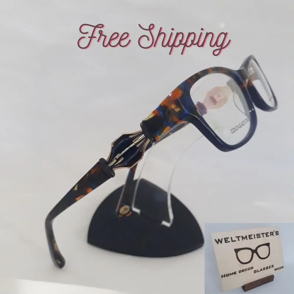 

La Matta Glasses LM3169 Dark Blue & Brown Leopard Pattern Full Frame For Women
