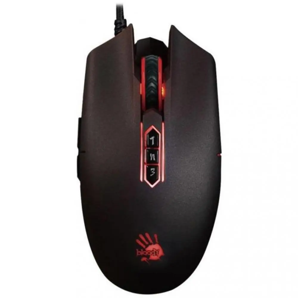 Мышь A4Tech A4 Bloody P80 Pro черный оптическая (16000dpi) USB2.0 (8but) | Компьютеры и офис