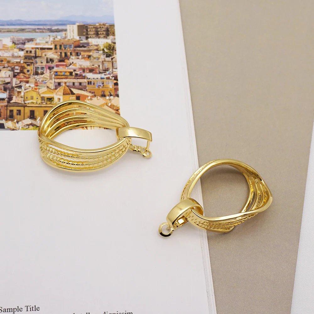 Уникальные свадебные серьги Rmantic эффектные колье с подвеской E206|Ювелирные