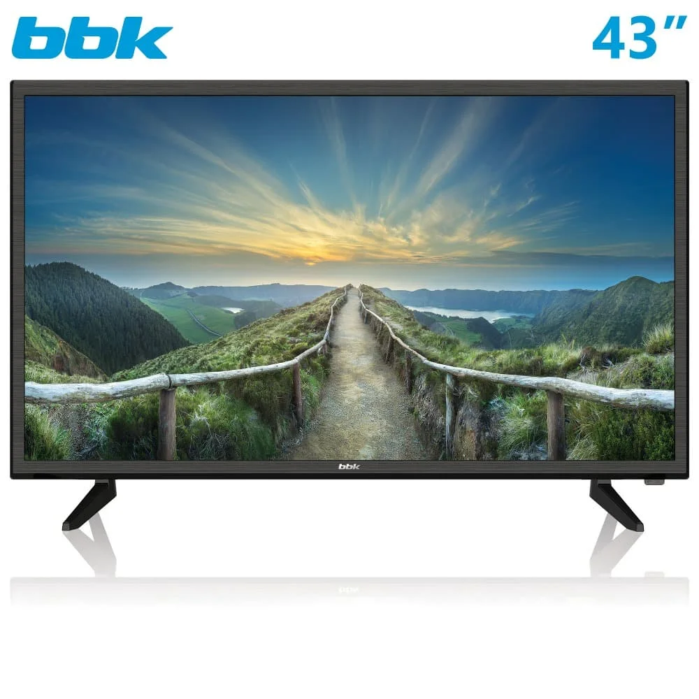 LED телевизор 43" BBK 43LEM-1089/FTS2C черный 720p HD/50Hz | Электроника