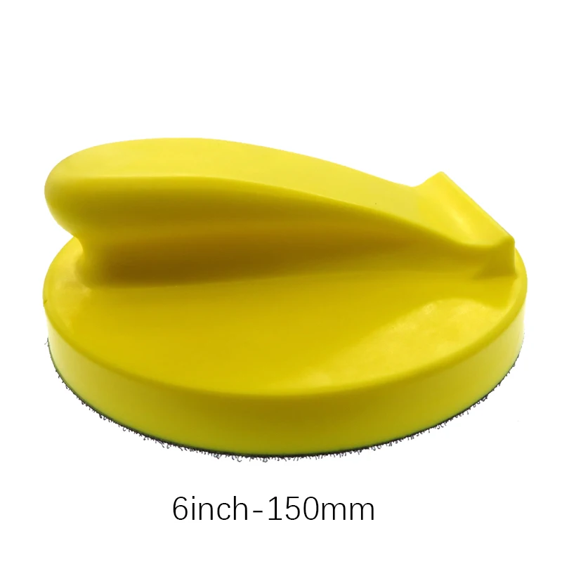5/6-дюймовый ручной шлифовальный блок, наждачная бумага, полировальная подушечка, ручной шлифовальный блок, держатель шлифовального диска из пенопласта из искусственной кожи для шерстяной мебели