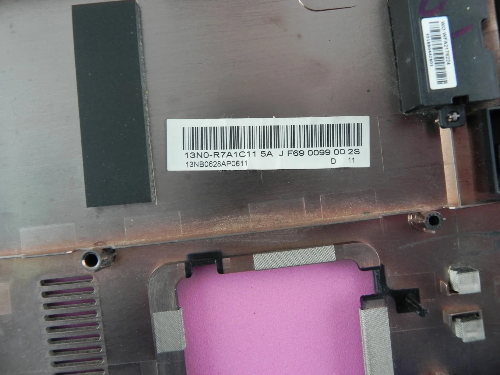 Asus X554L 15.6&quot нижняя часть корпуса поддон 13N0-R7A1C11 13NB0628AP0611