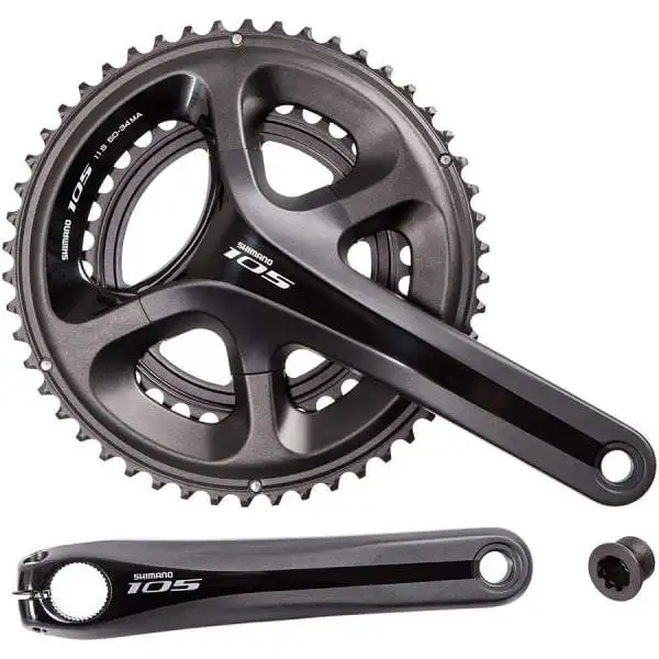 Шатун Shimano 105 5800 11ск 170 мм 52/36Т IFC5800CX26L (арт. 38364)|Шатун и передняя звездочка