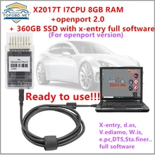 MB Star c4 c5 2021.06 newest software v.ediam/X/D.AS/D.TS 360GB SSD + X201T i7 cpu 8GB RAM + Openport 2.0 ready to use