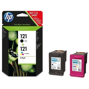 Комплект картриджей HP 121 Black черный и Color цветной оригинальные CN637HE Deskjet D1663 D2563 D2663