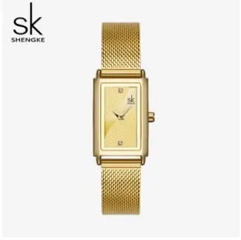 Часы Shengke женские кварцевые модные дизайнерские люксовые брендовые