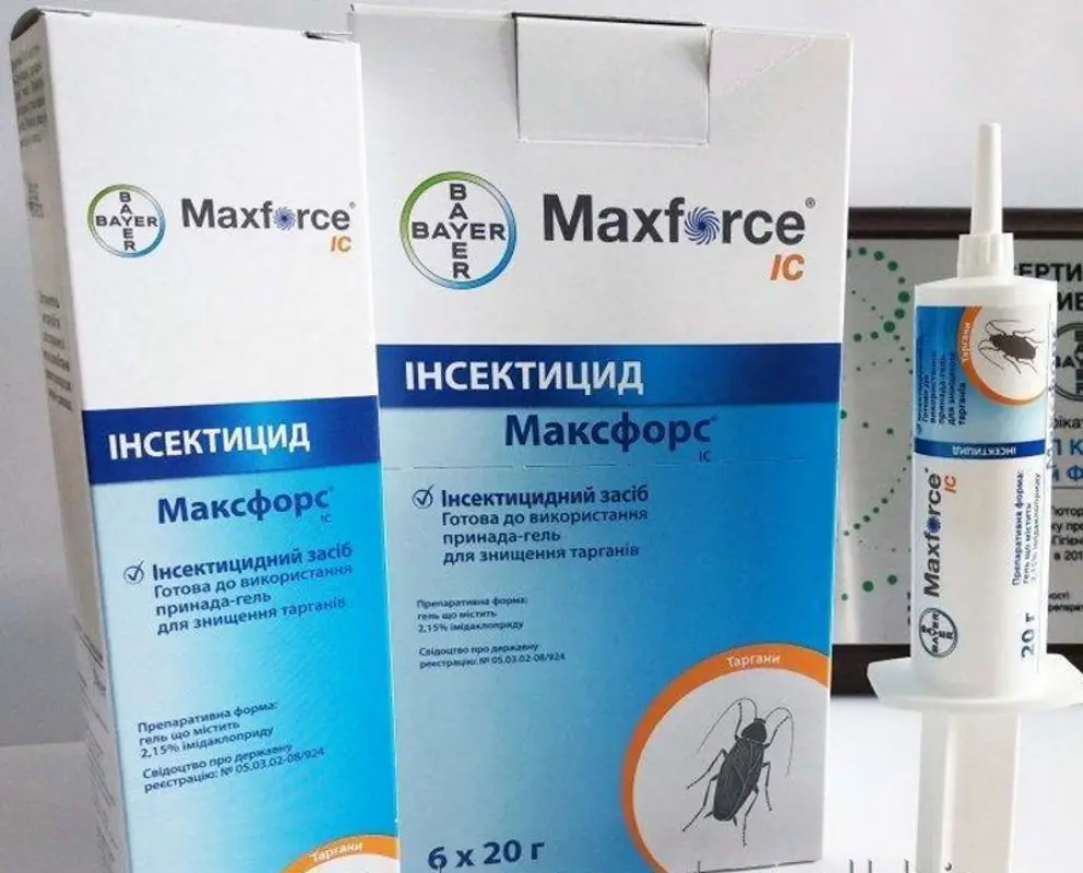 Гель от тараканов и муравьев Максфорс до 100 кв.м. защиты | Дом сад