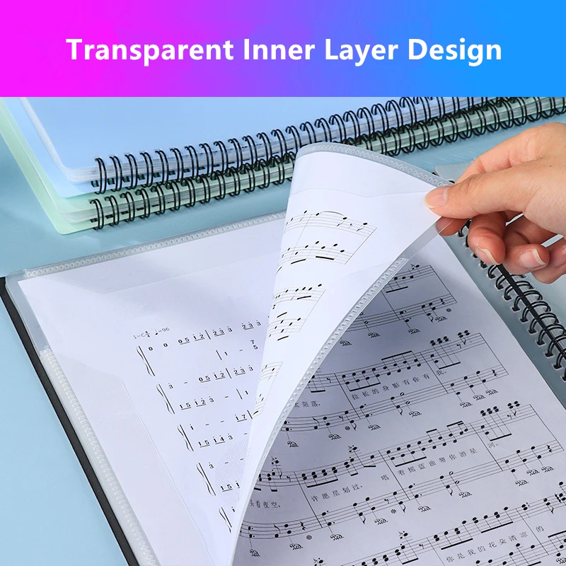 Папка для пианино 20 страниц Размер A4 |