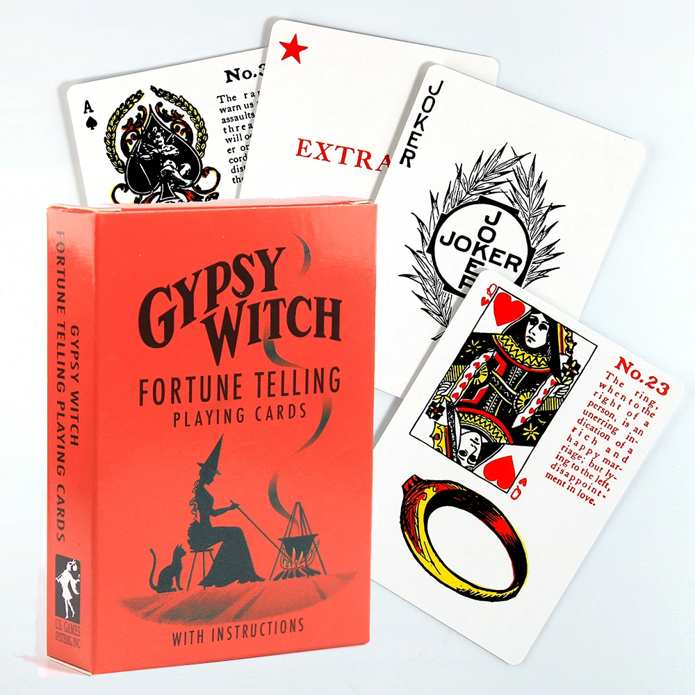 Gypsy Witch Fortune Telling Cards 52 Deck Tarot For Beginners Oracle Card Game Board Toy | Игрушки и хобби