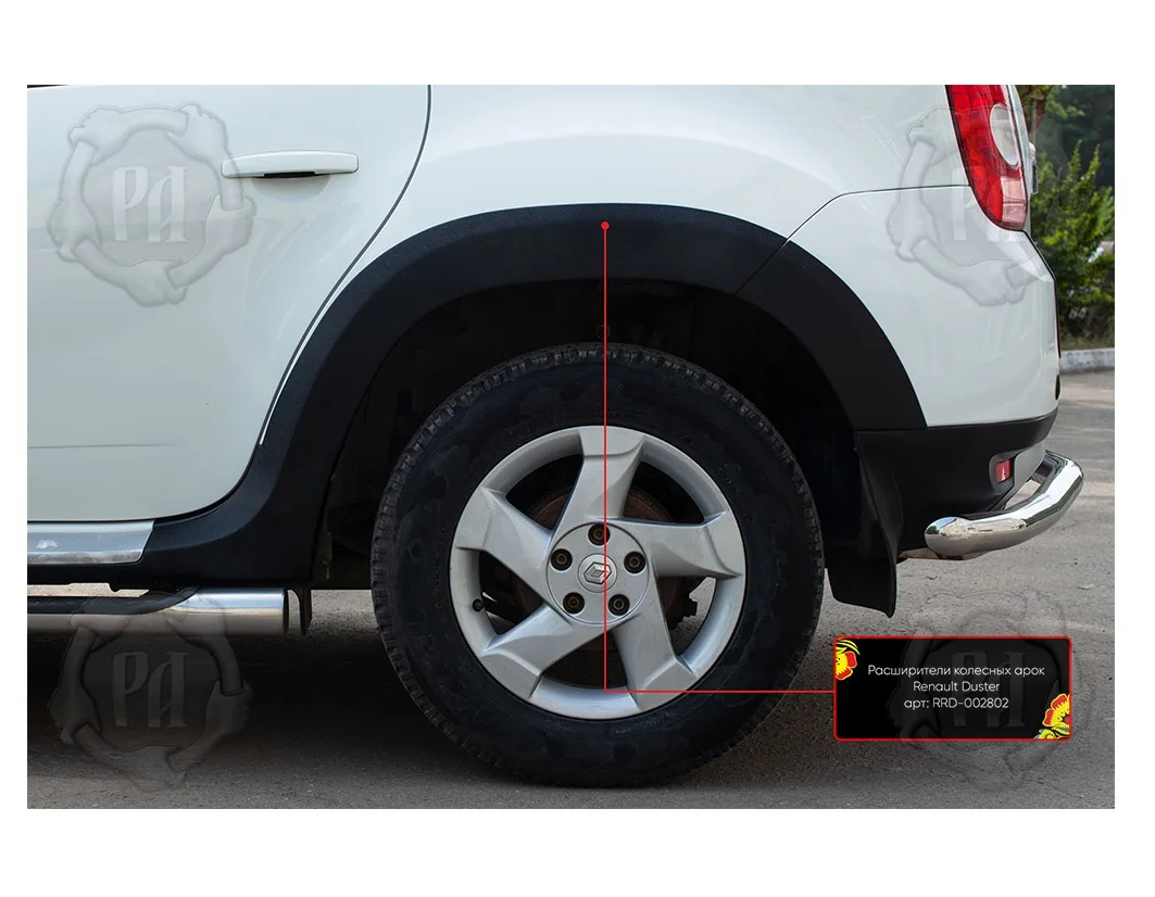 Расширители колесных арок Renault Duster 2010-2014 tuning |