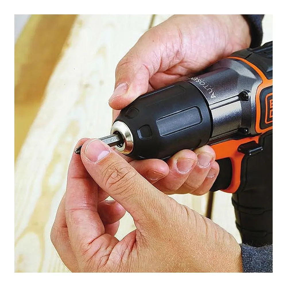 Аккумуляторная дрель-шуруповерт BLACK+DECKER ASD18KB-QW 18.0 В 2 Li-Ion аккумулятора 1.5 Ач