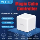 Mijia Aqara магический куб управления ler T1 шесть действий Zigbee 3,0 Mi домашнее приложение Mijia беспроводной переключатель управление умным домом бытовая техника