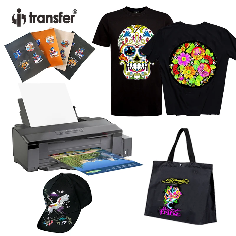 

A3 White Ink DTF Printer Heat Transfer PET Film Converted Printer Transfer Film Printing Kit Direct Transfer Film Printer