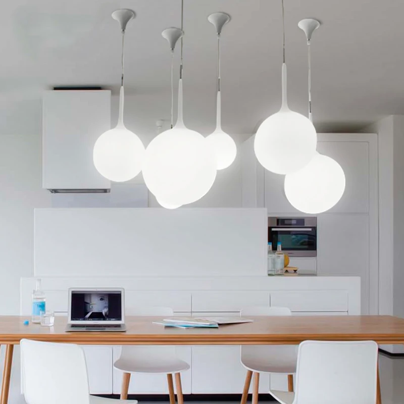 LED Glass pendant lamp Ball light Beaver dining room bedroom creative design | Лампы и освещение