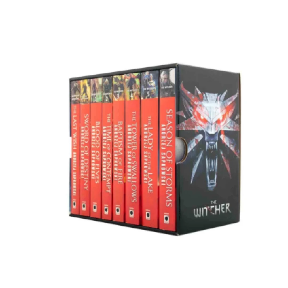 Tanie Seria Wiedźmin 8 Książki Wydanie Specjalne Andrzej Sapkowski Literatura Ogólna Kultura Historia Powieść Strona Bajki Geralt Człowiek Z Magicznymi Mocami Dorosły Hobby Zabawa Akcja Przygoda Fantasy 2022 Ulubiona Praca W