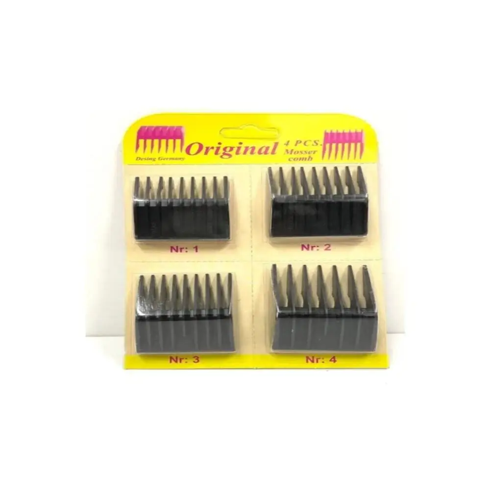 

Moser 1400Comb Set 3mm-6mm-9mm-12mm for Moser Hair Trimmer tip Shaver Barber Replacement Tools Set Kit Free Shipping Men Shaving