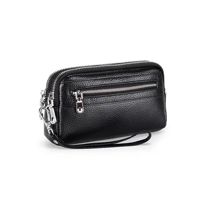 

Casual Women Housekeeper Home woman Genuine Leather Key Wallet Slim Coin Pouch Case Female Car Holder Key ring Organizer women