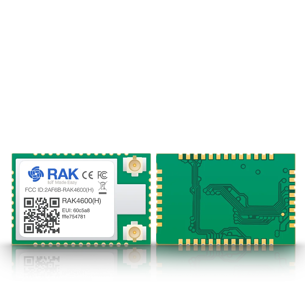 Модуль LPWAN от RAK4600 WisDuo | Микроконтроллер RF52832 Микросхема Semtech SX1276 LoRa Лораван 1.0.2