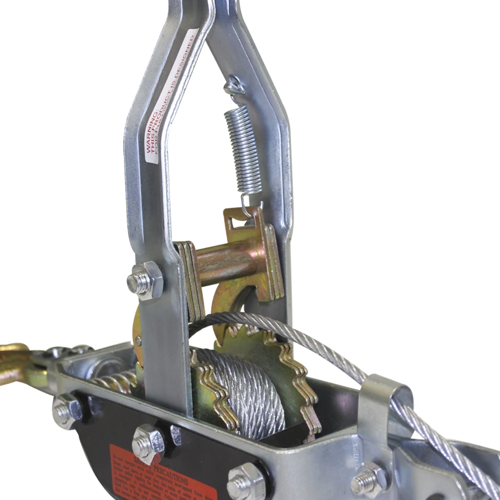 Лебедка ручная рычажного типа Калибр ЛР 4 для вытягивания застрявших