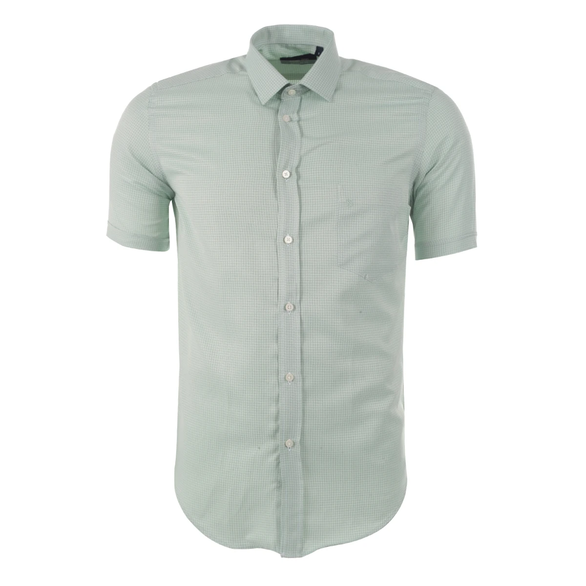 Мужская рубашка Sabri Özel с коротким рукавом 3902014|Повседневные рубашки| |