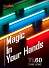 Godox TL60 зелёный трубки светильник RGB фон для фотосъемки ручной светильник Stick цветная (RGB) Цвет трубки с приложением Дистанционное Управление для видео Фотостудия