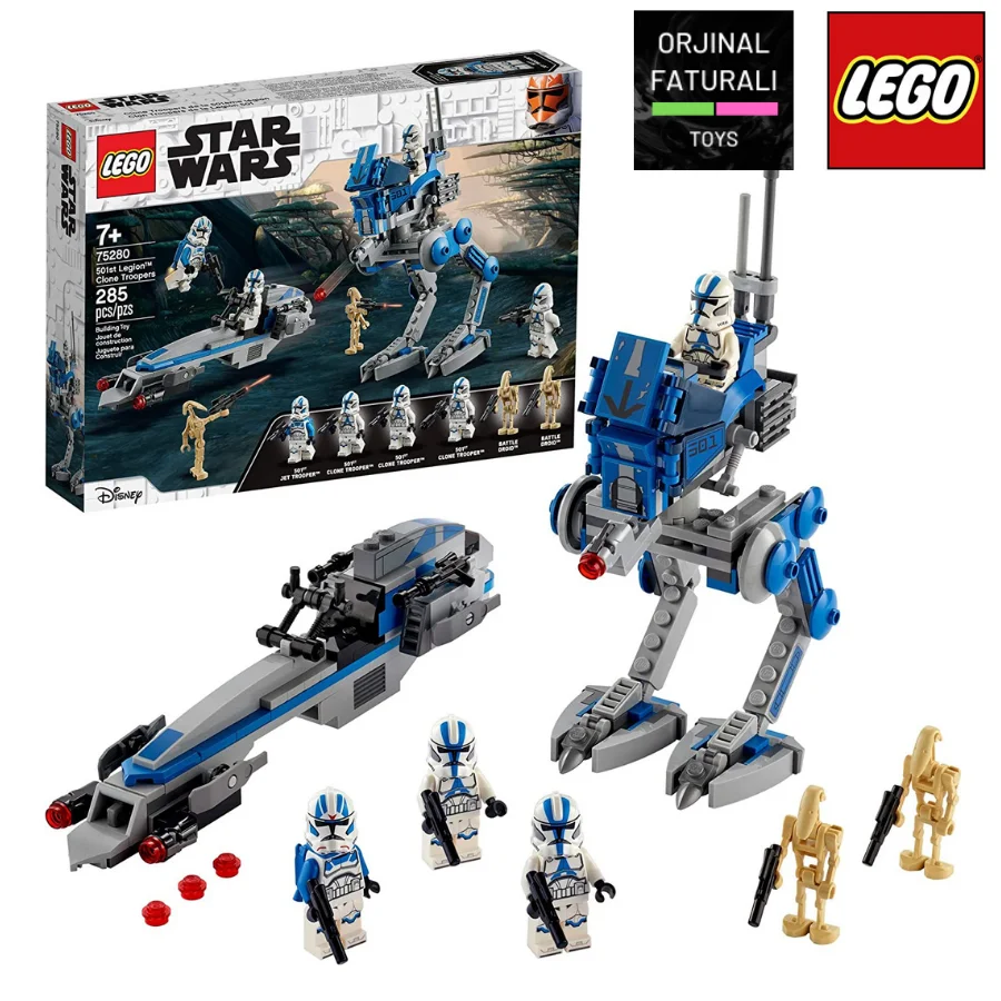 Набор Lego Звездные войны мини-фигурки 75280 солдатики-копии легиона игровой набор