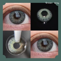 Bio-essence Pair Colored Contact Lenses for Eyes Russian Girl Blue Lenses Monet Green Eye Lenses Violet Lenses Fashion Lenses