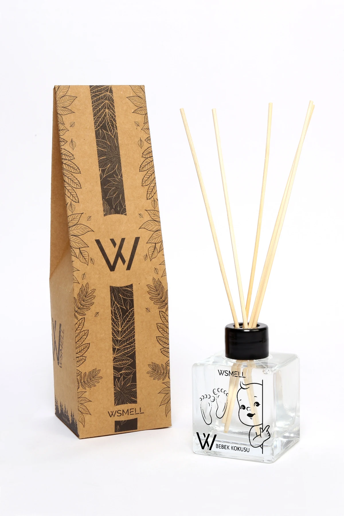 100ml Perfume Decorative Rattan Sticks Purifying Air Aroma Diffuser Set Aromatherapy home and Office Fragrance Essential Oil