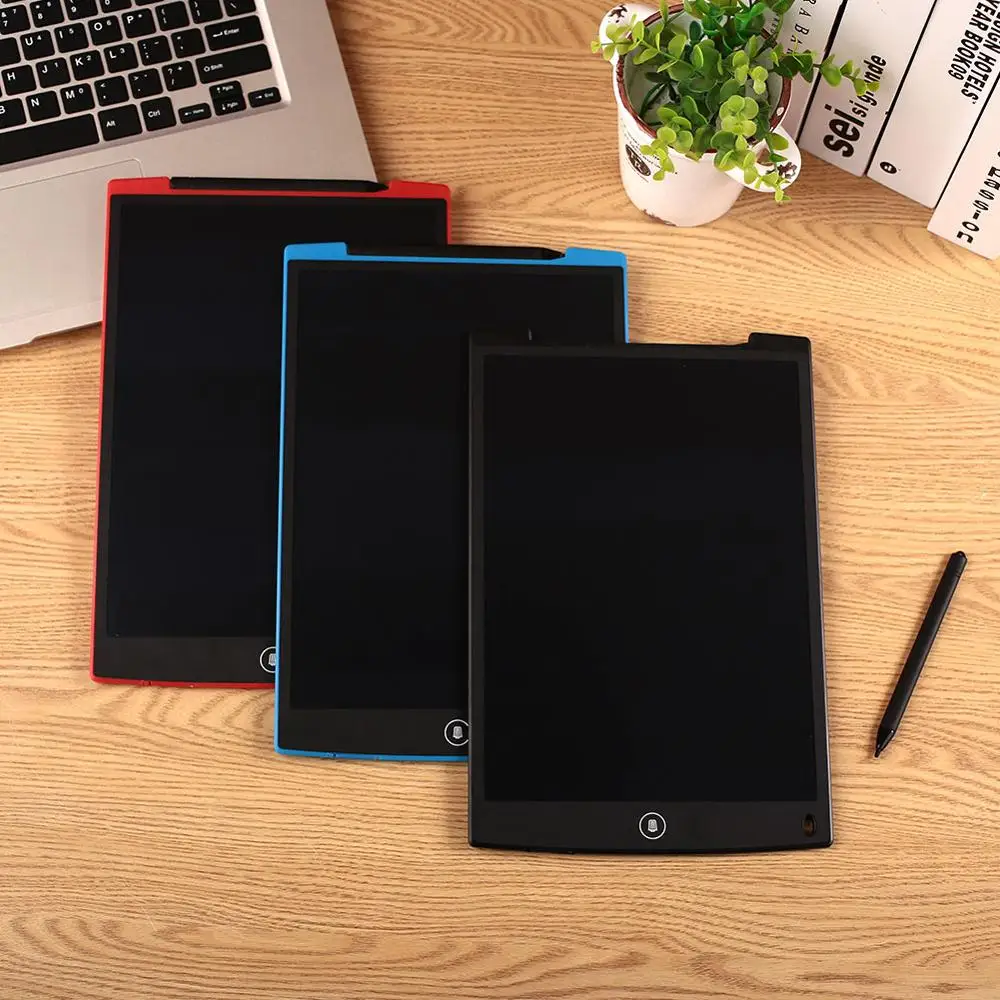 Смарт ЖК планшет для письма 12 дюймов цифровой рисунок электронный почерк Pad
