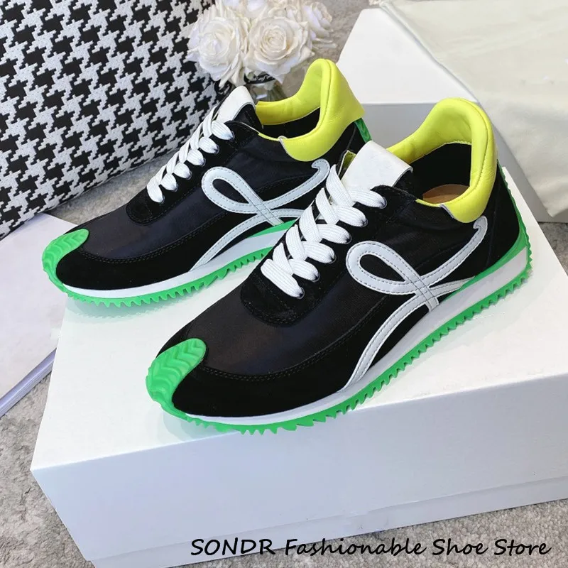 

Fashion Thick Sole Platform Sneakers Womens 2022 Genuine Leather Lace Up Woman Brand Design Ladies Trainers Men Vulcanized Shoes