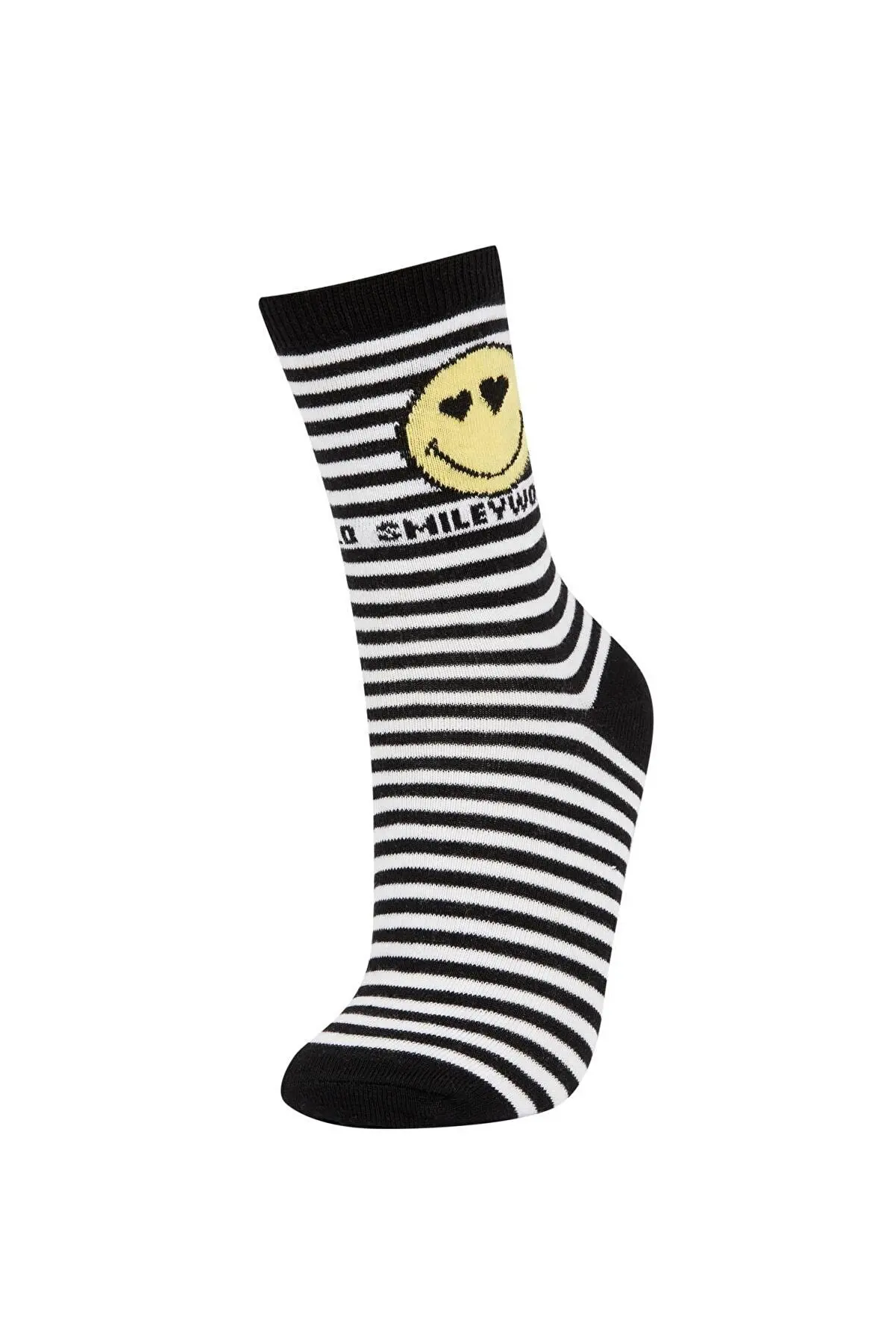 Women's Smileyworld Licensed Cotton 2-Pack Long Socks