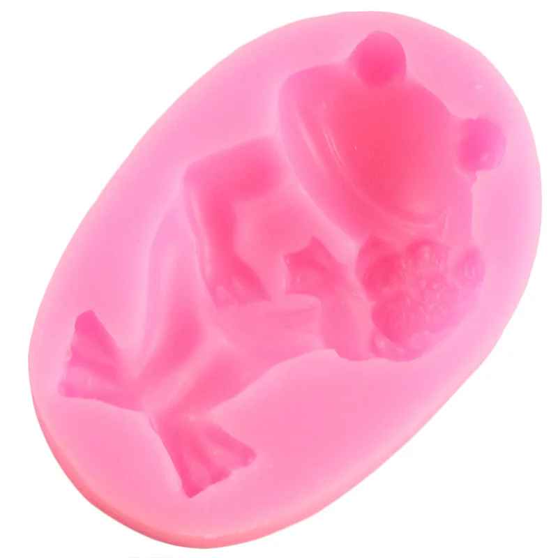 Лягушка силиконовая форма для кекса фигурки жениха и невесты Животные