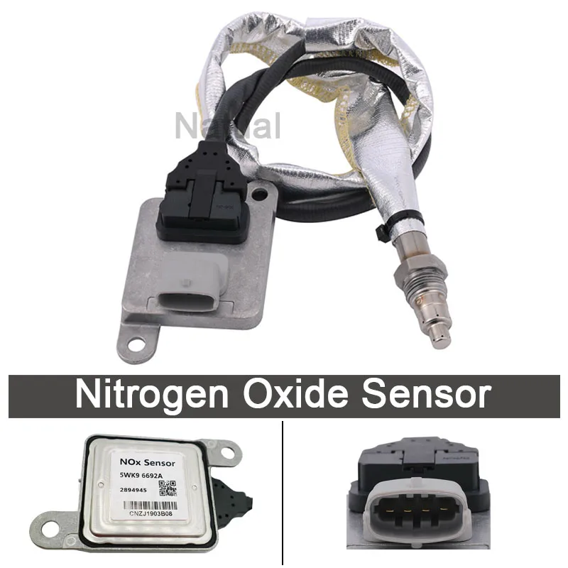 

Geniune 12V Nitrogen Oxide NOX Sensor For Cummins Freightliner M2 106 MT45 MT55 108SD 5WK96692A 5WK9 6692A 2894945