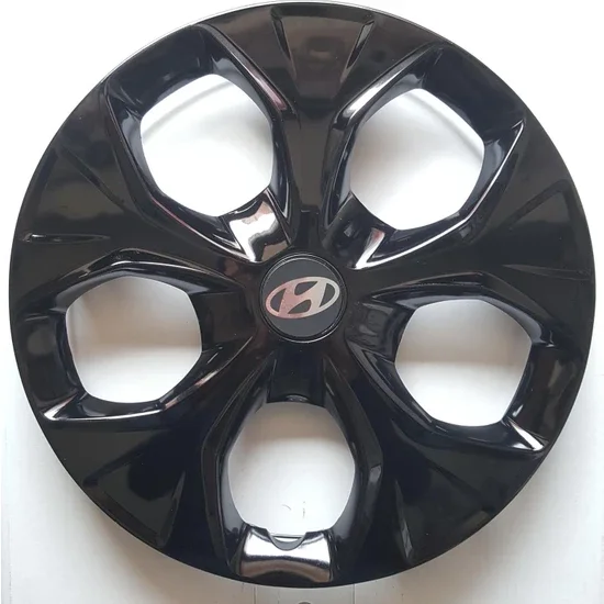 Автомобильная накладка на обод колеса для Hyundai i20 R15 черная яркая Гибкая Накладка