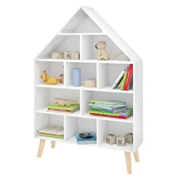 Children's Bookshelf with 5 Levels Toy Organizer 3