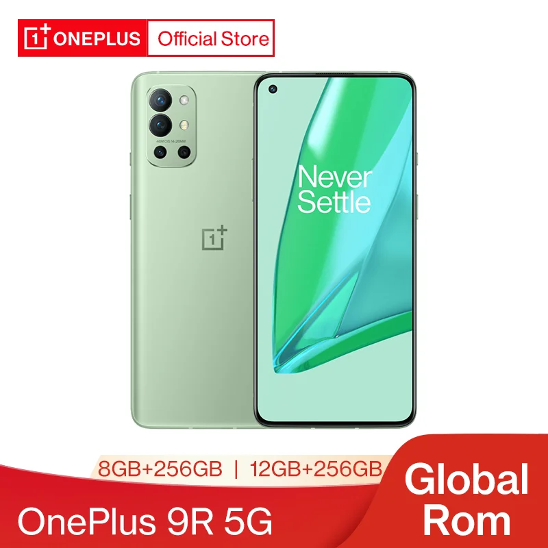 

Смартфон OnePlus 9R 9 R с глобальной прошивкой, 8 ГБ, 256 ГБ, Snapdragon 870, 120 Гц, AMOLED дисплей, 65 Вт, с функцией Warp Charge, NFC, Официальный магазин OnePlus; (11.11 код:...