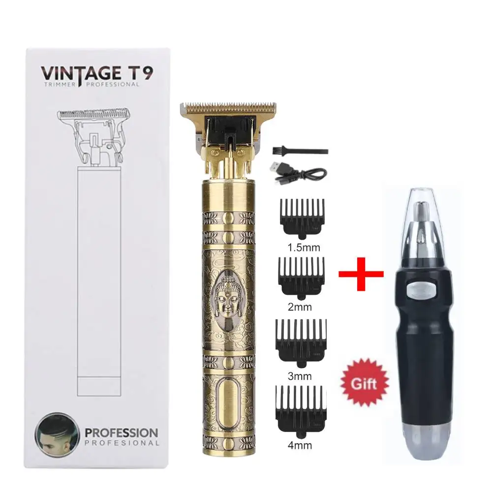 

Electric Clipper Mower+Nose Hair Trimmer Professional Barber Hair Cutter Beard Shaving Machine for Men Rechargeable Razor Shaver