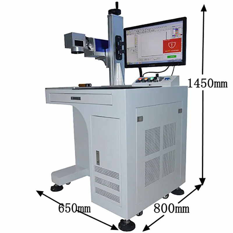 Золотая маркировочная машина 50 Вт 100 Raycus для лазерной маркировки металла и