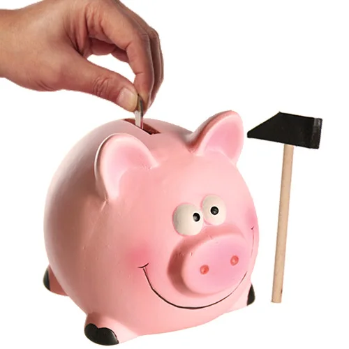 Керамическая копилка в сарае 14х12 см|Копилки для денег| |