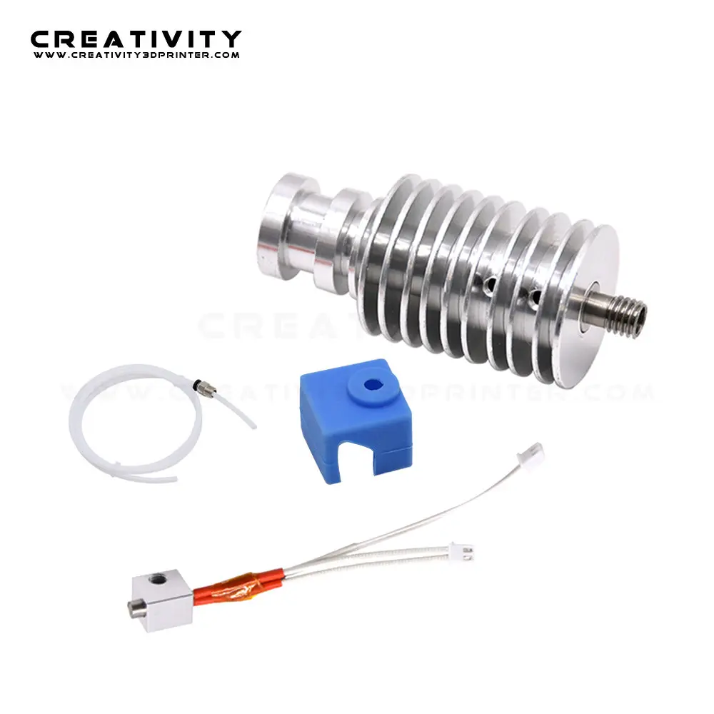 2 шт. V5 J head Hotend комплект E3D экструдер Bowden в нагреватель Блок 12/24V для Anycubic I3 Мега/Chiron