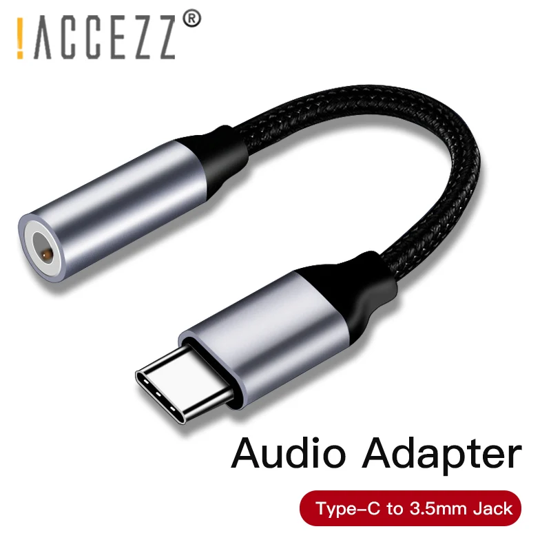 ! Кабель для наушников ACCEZZ с разъемом Type-C на 3 5 мм USB C AUX зарядный кабель Huawei Mate 20 P30