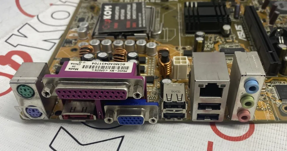 Материнская плата ASUS P5VD2-MX LGA775 | Компьютеры и офис