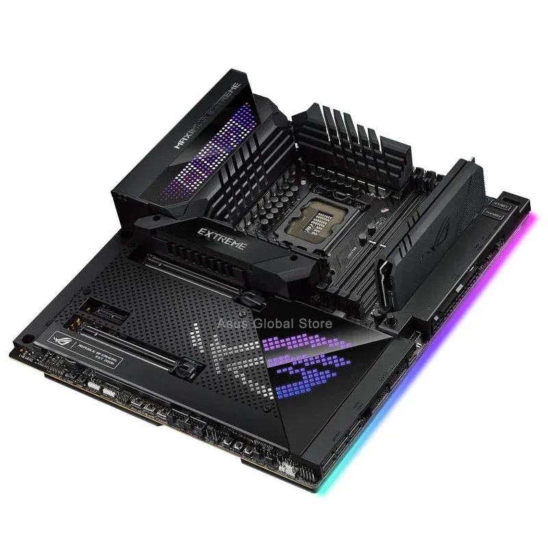 Материнская плата LGA 1700 Asus ROG MAXIMUS Z690 EXTREME DDR5 128 ГБ USB3.2 PCIe 5 0 Wi-Fi 12 поколения Intel RGB