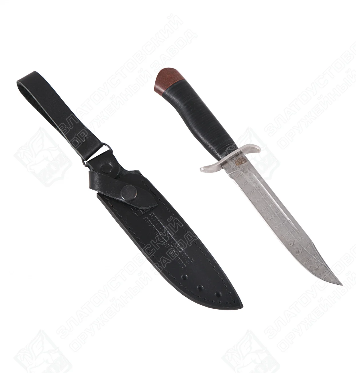 Нож Разведчика НР40 Кованная Нержавеющая Дамасская Сталь | Инструменты