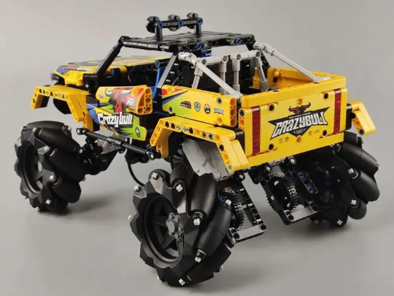 Конструктор QiHui Джип (пульт дрифт полный привод LED подсветка) - QH9802 | Игрушки и