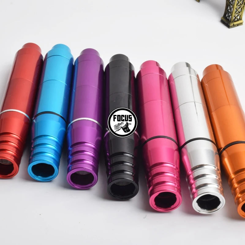 6 Colors Tattoo Machine Pen Professional Makeup 23MM Of Cartridge Rotary Gun | Красота и здоровье