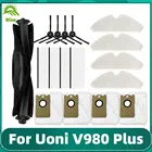 Сменные детали для пылесоса Uoni V980 Plus Proscenic M7 Pro, основная и боковая щетки, фильтр НЕРА, насадка на швабру